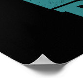 Basketball Vintag Poster (Ecke)