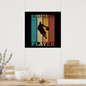 Basketball Vintag Poster (Küche)