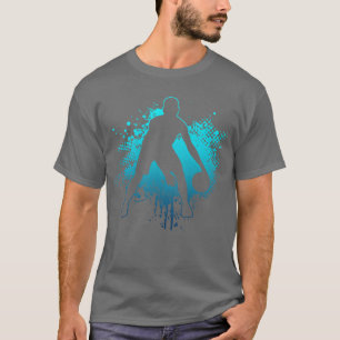 Basketball Vintage Bball Spieler Trainer Sport Bal T-Shirt