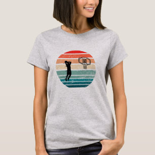 Basketball-Vintage-Spieler-Slam-Dunk T-Shirt
