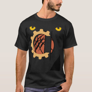 "Basketball-Vision - Einzigartiger Auge-Grafik-T - T-Shirt