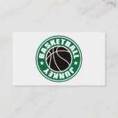 BASKETBALL VISITENKARTE (Rückseite)