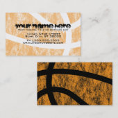Basketball Visitenkarte (Vorne/Hinten)