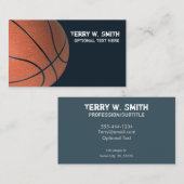 Basketball-Visitenkarte Visitenkarte (Vorne/Hinten)