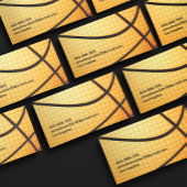 Basketball-Visitenkarte Visitenkarte