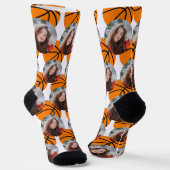 Basketball-Vorlagensocken Socken (Gewinkelt)