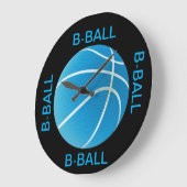 Basketball-Wall-Uhr Große Wanduhr (Winkel)
