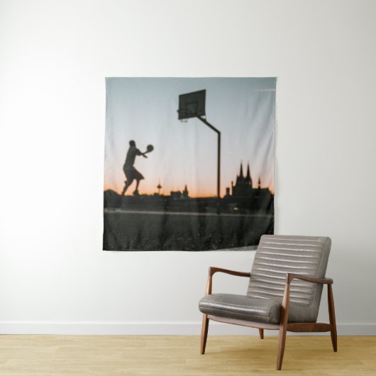 Basketball Wandteppich (Beispiel)