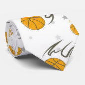 Basketball-Wärmemuster Krawatte (Gerollt)