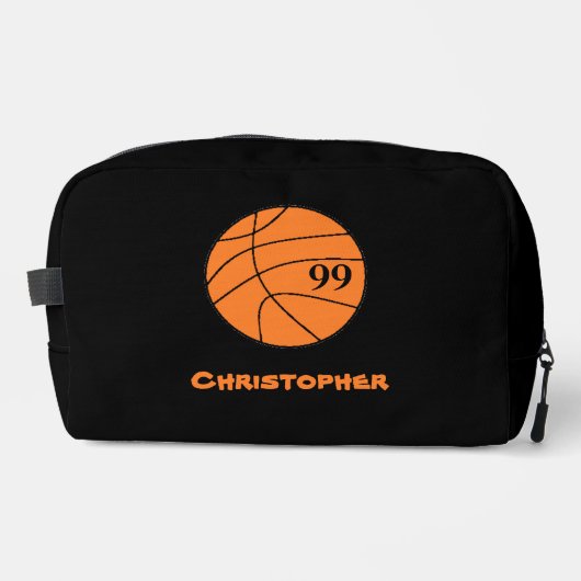 Basketball Waschbeutel (Vorderseite)