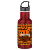Basketball Wasserflasche (Vorderseite)