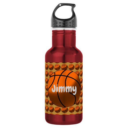 Basketball Wasserflasche (Vorderseite)