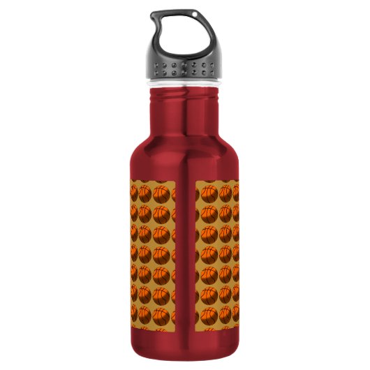 Basketball Wasserflasche (Rückseite)