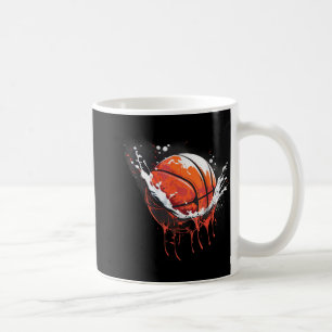 Basketball Watercolor Artwork Basketball Spieler D Kaffeetasse