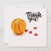 Basketball Wedding Vielen Dank (Vorderseite)