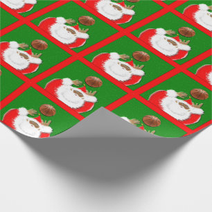 Basketball Weihnachten Geschenkpapier