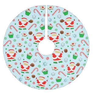 Basketball Weihnachten Pinsel Polyester Tree Skirt Weihnachtsbaumdecke