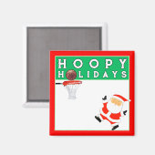 Basketball Weihnachts-Kleine Geschenk Magnet (Vorderseite/Rückseite)