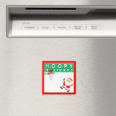 Basketball Weihnachts-Kleine Geschenk Magnet (In Situ (Geschirrspüler))