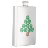 Basketball Weihnachtsbaum Flachmann (Rechts)