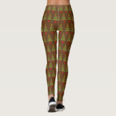 Basketball Weihnachtsbaum Leggings (Rückseite)