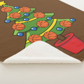 Basketball Weihnachtsbaum Sherpadecke (3/4)