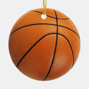 Basketball-Weihnachtsbaum-Verzierung Keramikornament