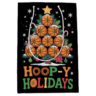 Basketball-Weihnachtsferien Sport Mittlere Geschenktüte