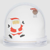 Basketball Weihnachtsgeschenk Schnee Globe Schneekugeln (Rückseite)