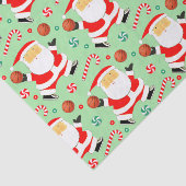 Basketball Weihnachtsgeschenk Seidenpapier (Ausschnitt)