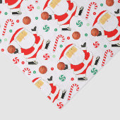 Basketball Weihnachtsgeschenk Seidenpapier (Ausschnitt)