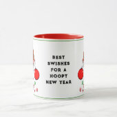 Basketball Weihnachtsgeschenk Tasse (Zentrum)