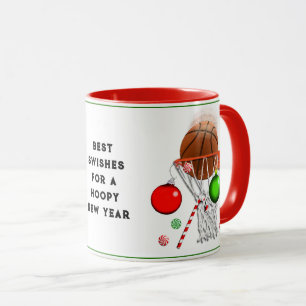 Basketball Weihnachtsgeschenk Tasse