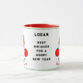 Basketball Weihnachtsgeschenk Tasse (Zentrum)