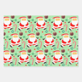 Basketball Weihnachtsgeschenk Umschlagpapier Geschenkpapier Set (Vorderseite)