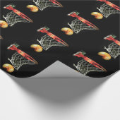 Basketball Weihnachtsgeschenk Wrap Geschenkpapier (Ecke)