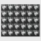 Basketball Weihnachtsgeschenk Wrap Geschenkpapier (Flach)