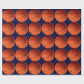 Basketball Weihnachtspapier Geschenkpapier (Flach)
