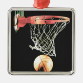 Basketball Weihnachtsschmuck (Vorne)