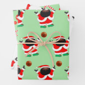 Basketball Weihnachtswrapper Geschenkpapier Set (Beispiel)