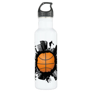 Basketball-Welt Edelstahlflasche