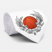 Basketball Wings Krawatte (Gerollt)
