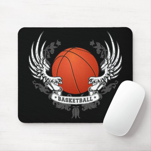 Basketball Wings Mousepad (Mit Mouse)