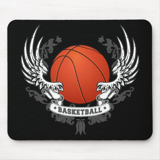 Basketball Wings Mousepad (Vorne)