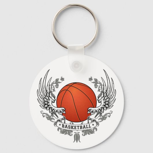 Basketball Wings Schlüsselanhänger (Vorderseite)