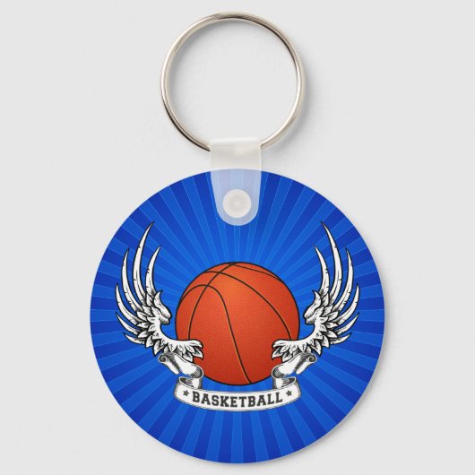 Basketball Wings Schlüsselanhänger (Vorderseite)