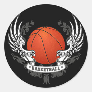 Basketball Wings Sticker