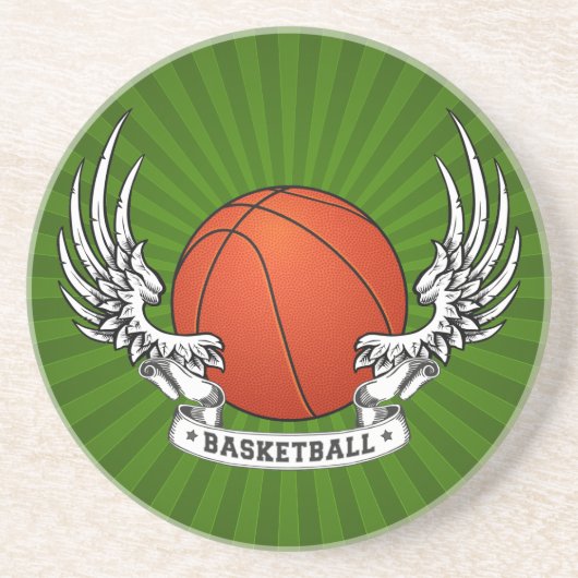 Basketball Wings Untersetzer (Vorne)