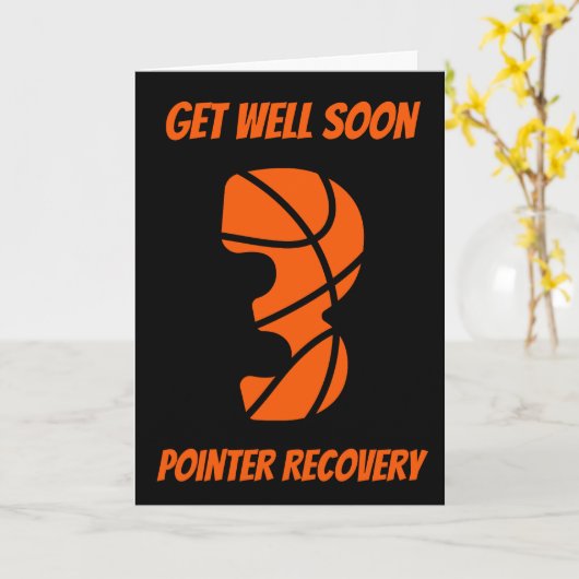 Basketball wird bald gut karte (Gelbe Blume)