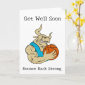 Basketball wird bald gut karte (Gelbe Blume)